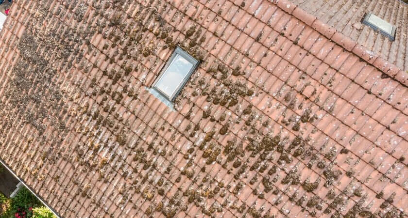 Inspekcja dachu z wykorzystaniem drona dji phantom 4 rtk