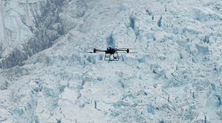 DJI FlyCart 30 na Mount Everest!